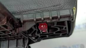 Knee support for passenger seat BMW 3 F30 12-18 leather black, heated