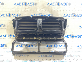 Radiator deflector blinds complete BMW 5 F10 14-16 with motor