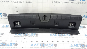 BMW 3 F30 4d 12-18 trunk opening trim, black, scratches