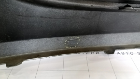 Rear bumper bare Hyundai Santa FE Sport 13-16 pre-restored upper, silver, cracked, cracks in the mount, scratches