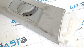 Lexus RX350 RX450h 10-14 center pillar trim, upper right, gray, dry-cleanable