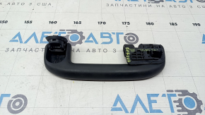 Front left ceiling handle for Toyota Venza 21-24, black, without caps