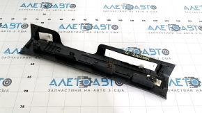 Front left door sill plate for Hyundai Santa FE Sport 13-18, black, worn
