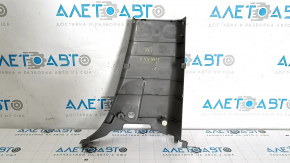 Lower left center pillar trim for Toyota Sienna 11-14, gray, worn