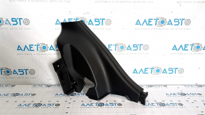 Lower left rear pillar trim for Lexus RX350 RX450h 10-15, black, worn