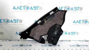 Lower left rear pillar trim for Lexus RX350 RX450h 10-15, black, worn