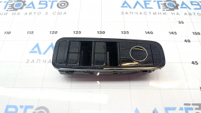 Front left window lift control for Nissan Ariya 23-25 with glossy black trim
