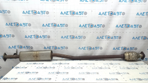 Exhaust line middle section with catalytic converter Kia Sportage 17-22 2.4 FWD, rusty