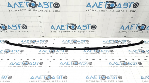 BMW 3 Series F30 4D 16-18 rear bumper molding, gloss black. Faded, scratches.