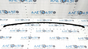 BMW 3 Series F30 4D 16-18 rear bumper molding, gloss black. Faded, scratches.