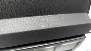 Nissan Ariya 23-25 black, scratched, lower center dashboard pocket
