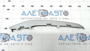 Left central fog light frame molding for BMW 3 Series F30 16-18, matte chrome, Sport, sand
