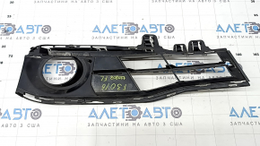 Left fog light grille frame for BMW 3 Series F30 16-18 Sport, sand-finished structure
