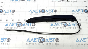 Left fog light frame molding for BMW 3 F30 16-18, gloss black, faded, cracked