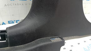 Kia Sportage 17-22 black lower left center pillar trim, scratches
