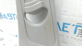 Left upper center pillar trim for Kia Sportage 17-22, gray, scratches, needs cleaning