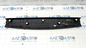 Kia Sportage 17-22 black upper trunk door trim, broken fasteners