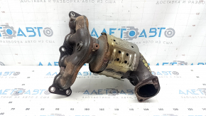 Exhaust manifold with catalytic converter for Kia Sportage 17-22 2.4 FWD, rusty, without stud