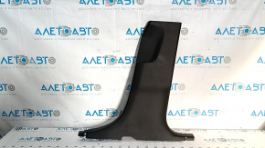 Ford Edge 15-24 black lower right center pillar trim, worn