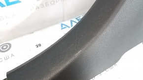 Ford Edge 15-24 black lower right center pillar trim, worn