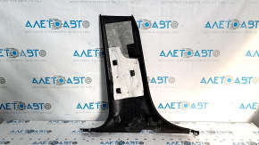 Ford Edge 15-24 black lower right center pillar trim, worn