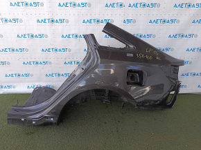 Quarter wing rear left Hyundai Sonata 15-19 graphite on body