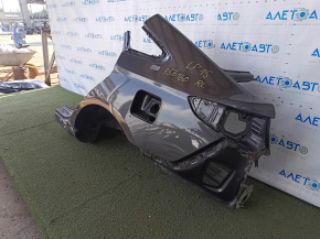 Quarter wing rear left Hyundai Sonata 15-19 graphite on body
