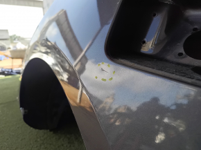 Quarter wing rear left Hyundai Sonata 15-19 graphite on body