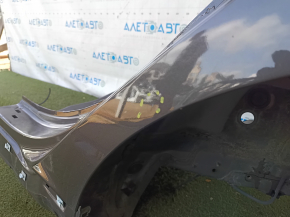 Quarter wing rear left Hyundai Sonata 15-19 graphite on body