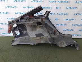 Quarter wing rear left Hyundai Sonata 15-19 graphite on body