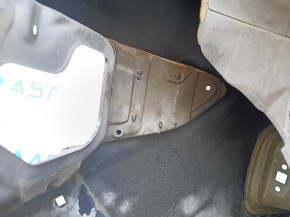 Quarter wing rear left Hyundai Sonata 15-19 graphite on body