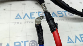 Battery cable through the entire body of a Volvo XC60 23-23