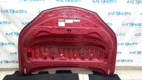 Lexus NX200t NX300 NX300h 15-21 aluminum hood, red 3R1, in protective film, chips
