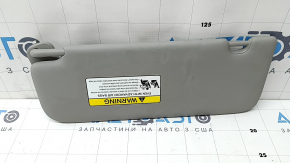Right visor for Kia Sportage 17-22, gray, without hook