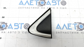 Front left triangle fender cap for Kia Sportage 17-22, chrome finish