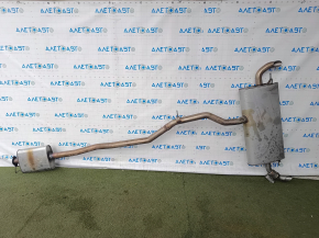 Exhaust manifold assembly with a barrel for Volvo XC60 22-26 B5, B6 with a damper