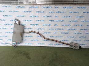 Exhaust manifold assembly with a barrel for Volvo XC60 22-26 B5, B6 with a damper
