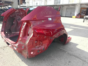 Quarter wing rear right Lexus NX300 NX300h 18-21 under BSM, on the body, red, pokes