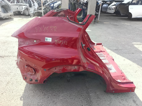 Quarter wing rear right Lexus NX300 NX300h 18-21 under BSM, on the body, red, pokes