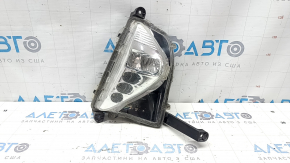 Right fog light for Toyota Prius 50 16-18, sand, broken mount