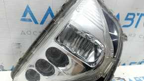 Right fog light for Toyota Prius 50 16-18, sand, broken mount