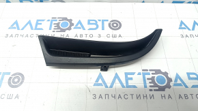 Left front bumper grille for Toyota Prius V 15-17, restyling, sand-finished