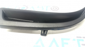Left front bumper grille for Toyota Prius V 15-17, restyling, sand-finished