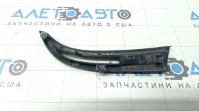 Left front bumper grille for Toyota Prius V 15-17, restyling, sand-finished