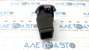 Front air vent deflector driver's left Kia Sportage 17-19 gray with black