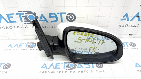 Right side mirror assembly for Kia Sportage 17-22, 3 pins, white