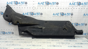Right underbody protection for Toyota Highlander 20-22 3.5 is worn and has tears.