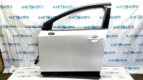 Nissan Ariya 23-25 front left door assembly, white XGA aluminum