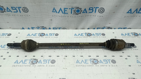 The rear left half shaft of a Lexus NX200t NX300 15-21 AWD is rusty.