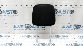 Kia Sportage 17-22 passenger seat headrest, black cloth with gray stitching